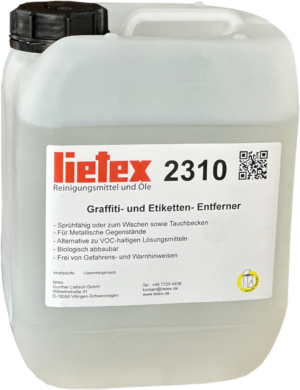 2310 Graffiti und Etiketten Entferner