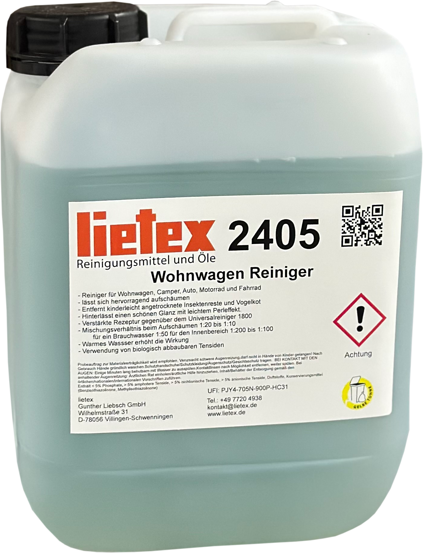 2405 Wohnwagen Reiniger