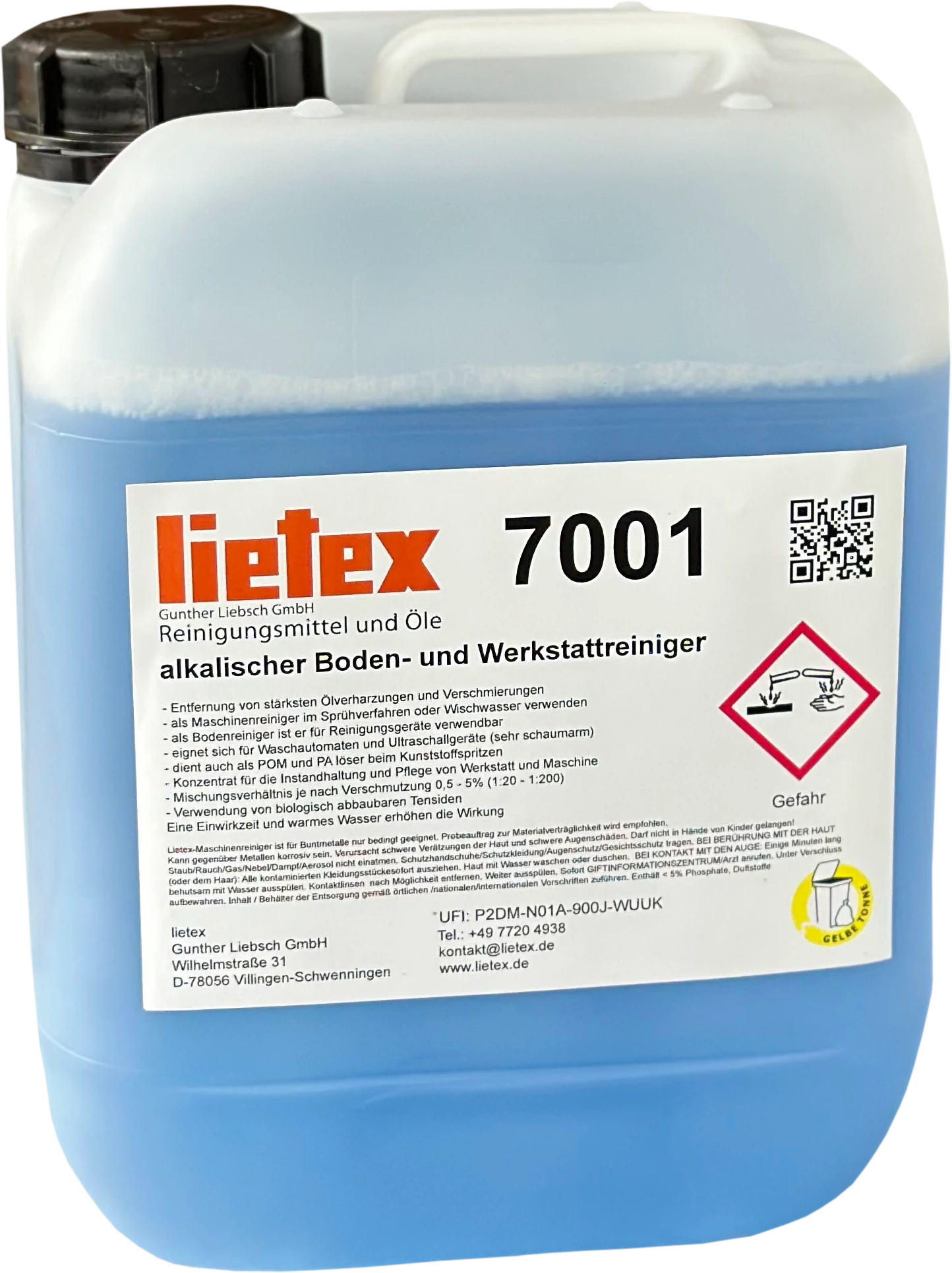 7001 Bodenreiniger und Werkstattreiniger