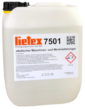 7501 Maschinen- und Werkstattreiniger  Alkalischer Reiniger