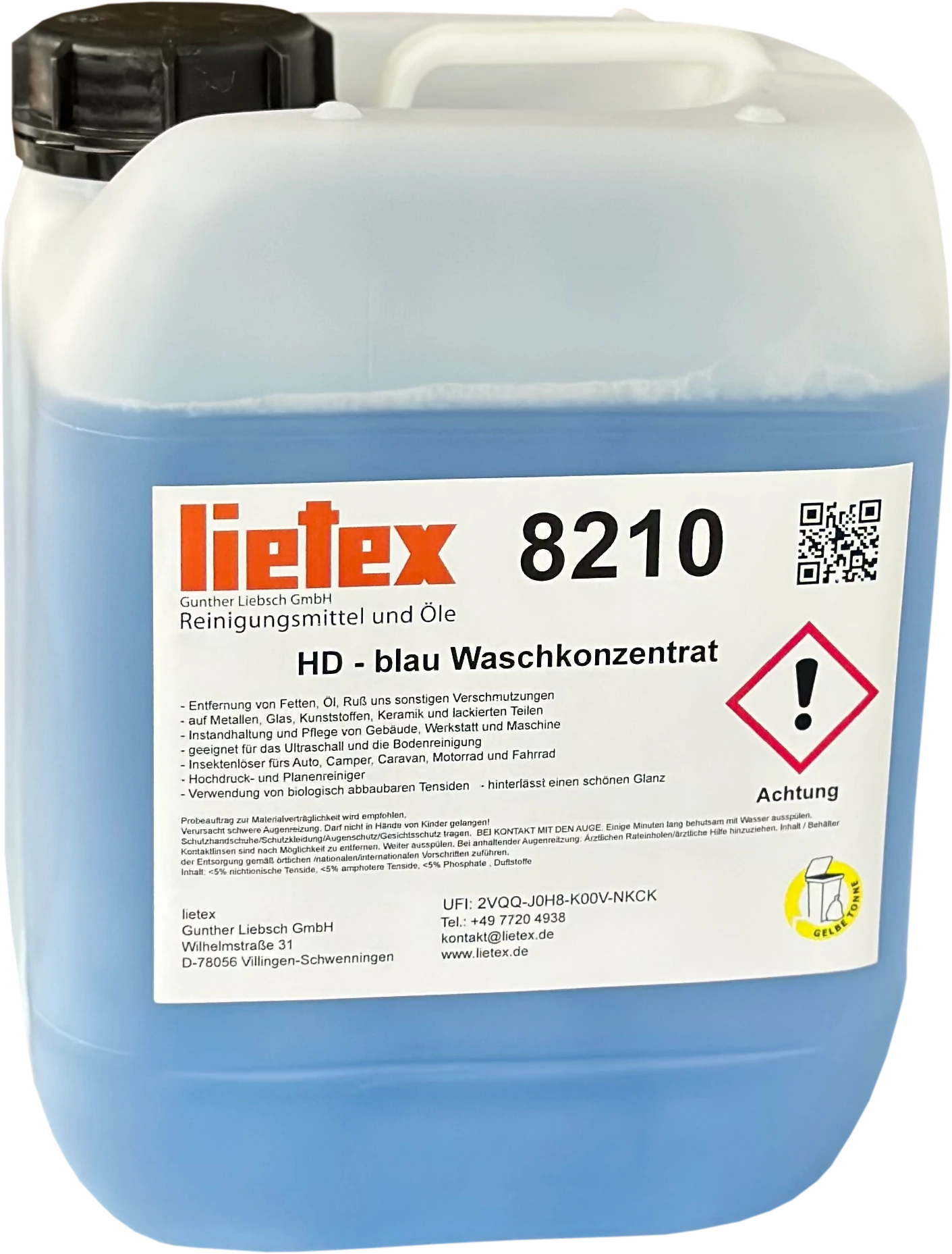 8210 HD-Blau Waschkonzentrat